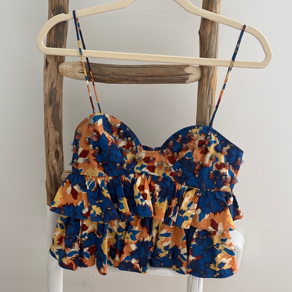 Ulla Johnson Multicolor Floral Camisole